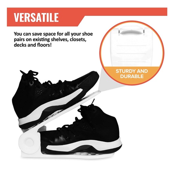 🌵Home Shoes Base Space Saver Adjustable Double Layer Shoes Rack! - Picture 3 of 5